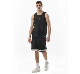 Body Action Ανδρική Μπλούζα Αμάνικη Μαύρη