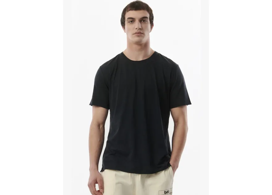 Body Action Ανδρικό T-shirt Μαύρο Μονόχρωμο