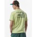 Body Action Αθλητικό Ανδρικό T-shirt Πράσινο με Στάμπα