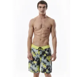 Body Action Ανδρικό Μαγιό Βερμούδα Πολύχρωμη με Σχέδια