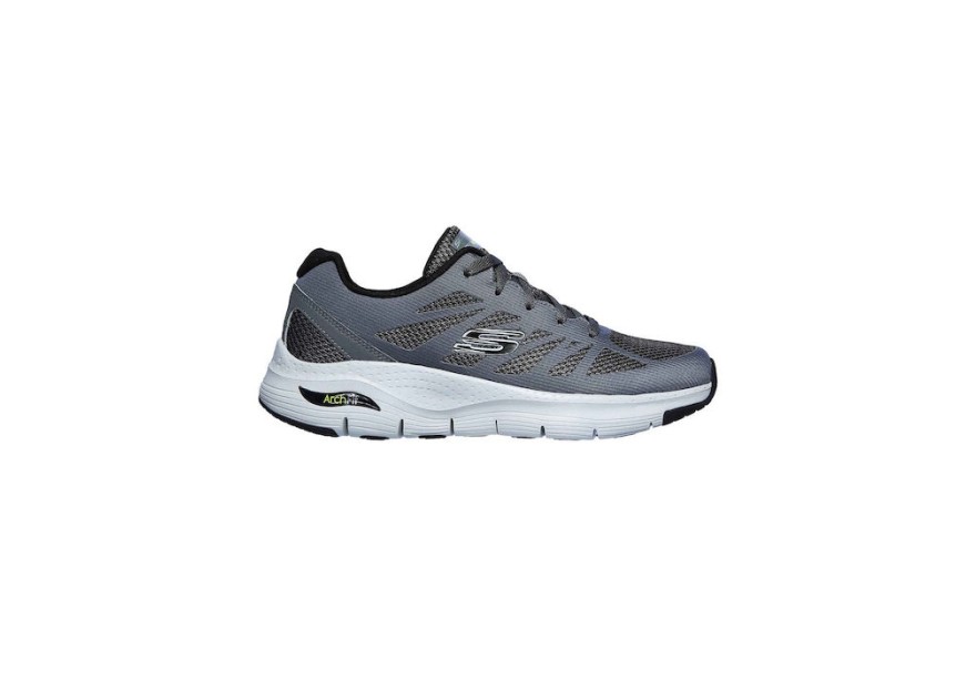 Skechers Arch Fit Engineered Ανδρικά Sneakers Γκρι
