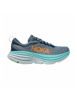 Hoka Bondi 8 Ανδρικά Αθλητικά Παπούτσια Running Μπλε