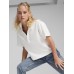 Puma Γυναικεία Polo Μπλούζα Κοντομάνικη Λευκή