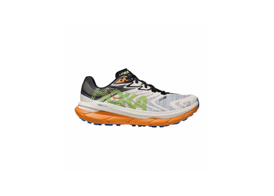 Hoka Tecton X 2 Ανδρικά Αθλητικά Παπούτσια Trail Running White / Orange