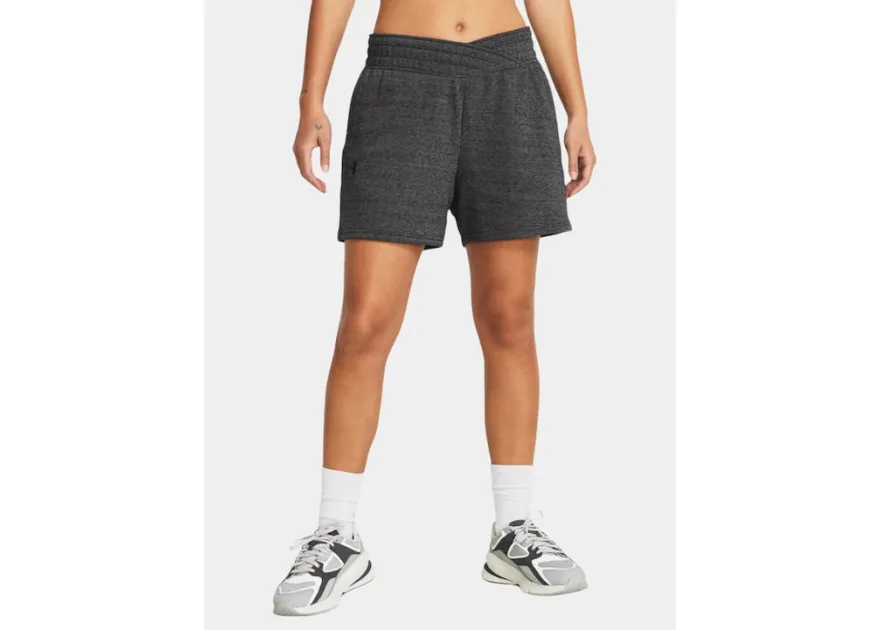 Under Armour Γυναικείο Πετσετέ Σορτς Γκρι