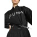 Puma Κοντό Γυναικείο Μπουφάν για Άνοιξη/Φθινόπωρο Μαύρο