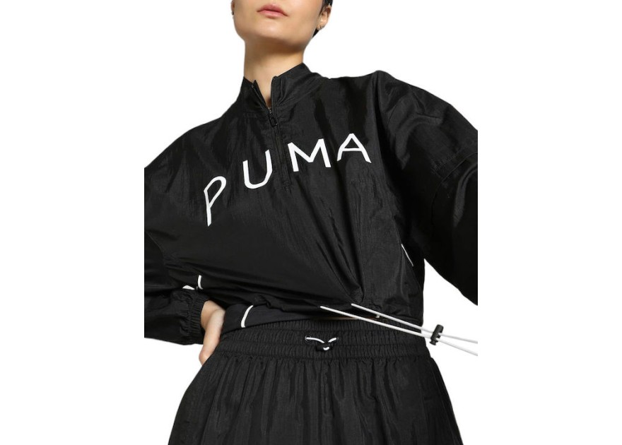 Puma Κοντό Γυναικείο Μπουφάν για Άνοιξη/Φθινόπωρο Μαύρο