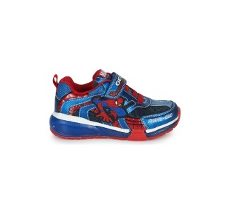 Geox Παιδικά Sneakers Ανατομικά με Φωτάκια για Αγόρι Μπλε