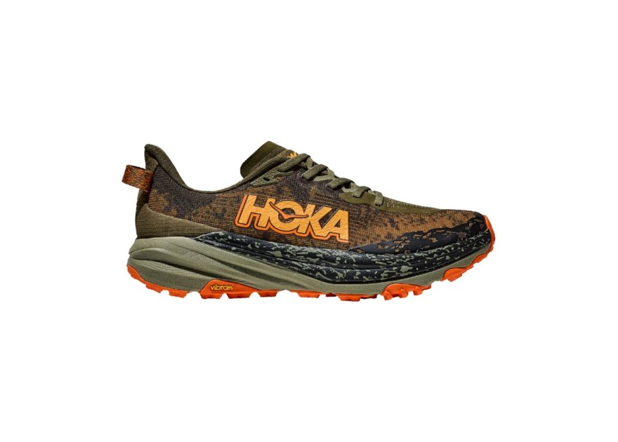 Hoka Speedgoat 6 Ανδρικά Αθλητικά Παπούτσια Running  Λαδί