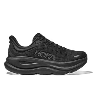 Hoka Bondi 9 Wide Ανδρικά Αθλητικά Παπούτσια Training Μαύρα