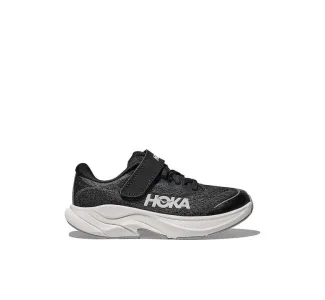 Hoka Rincon 4 Αθλητικά Παιδικά Παπούτσια Running με Σκρατς Μαύρα