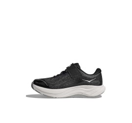 Hoka Rincon 4 Αθλητικά Παιδικά Παπούτσια Running με Σκρατς Μαύρα