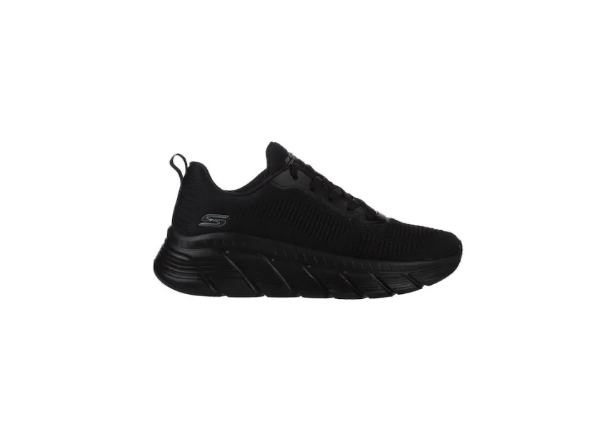 Skechers Bobs B Flex Γυναικεία Sneakers Μαύρα