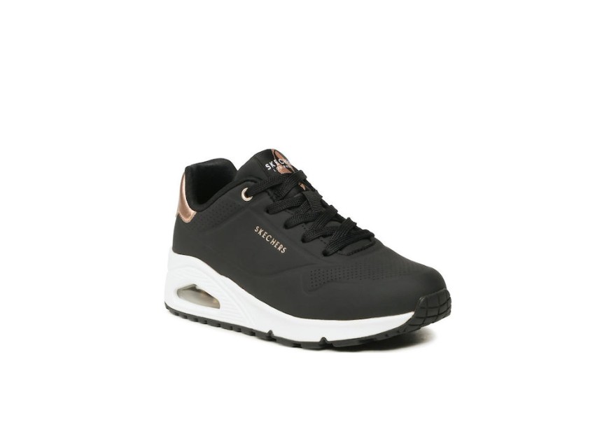 Skechers Γυναικεία Ανατομικά Sneakers Μαύρα