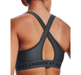 Under Armour Γυναικείο Αθλητικό Μπουστάκι γκρι με επένδυση