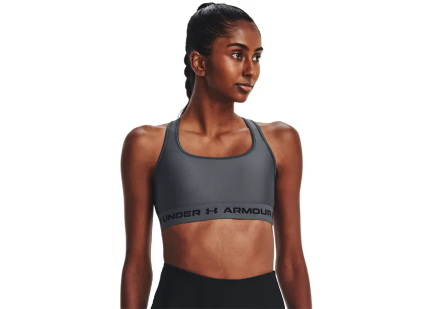 Under Armour Γυναικείο Αθλητικό Μπουστάκι γκρι με επένδυση