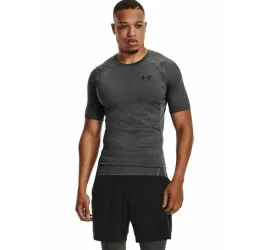 Under Armour Ανδρική Ισοθερμική Κοντομάνικη Μπλούζα Compression Γκρι