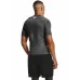 Under Armour Ανδρική Ισοθερμική Κοντομάνικη Μπλούζα Compression Γκρι