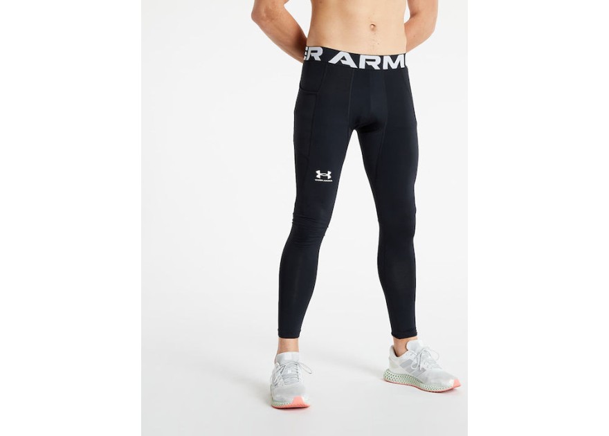 Under Armour ColdGear Ανδρικό Αθλητικό Κολάν Μακρύ Μαύρο