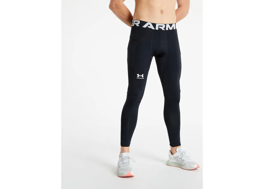 Under Armour ColdGear Ανδρικό Αθλητικό Κολάν Μακρύ Μαύρο