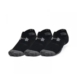 Under Armour Heatgear Αθλητικές Κάλτσες Μαύρες 3 Ζεύγη
