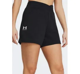 Under Armour Rival Γυναικείο Πετσετέ Σορτς Black