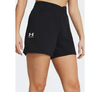 Under Armour Rival Γυναικείο Πετσετέ Σορτς Black
