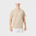 Under Armour Tech Textured Crew Small Logo Ανδρικη Μπλουζα Μπεζ