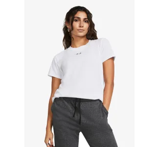 Under Armour Γυναικείο Αθλητικό T-shirt Λευκό