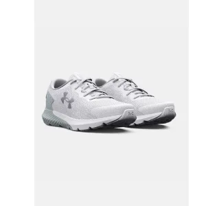 Under Armour Charged Rogue 3 Knit Γυναικεία Αθλητικά Παπούτσια Running Λευκά