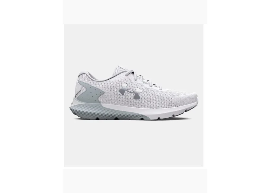 Under Armour Charged Rogue 3 Knit Γυναικεία Αθλητικά Παπούτσια Running Λευκά