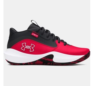 Under Armour Lockdown 7 GS Παιδικά Μποτάκια Κόκκινα 