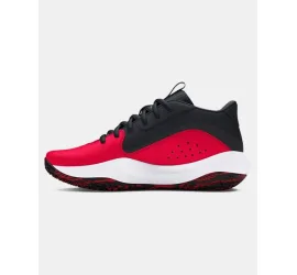 Under Armour Lockdown 7 GS Παιδικά Μποτάκια Κόκκινα 